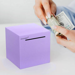 HCHANGEN piggy bank shown for adults and kids, an approachable way to learn money management.