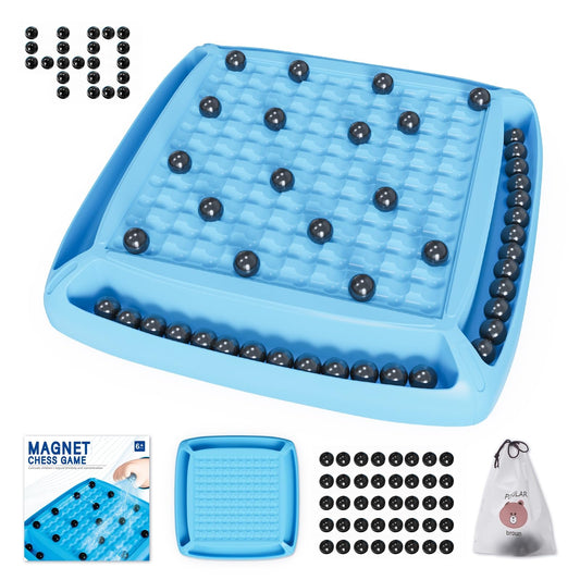 Hcusus magnet game board close-up for quick learning and strategy