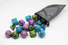 HD D20 close-up from HD giant dice set shows large numerals