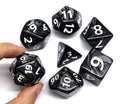 HD giant black 25mm D20 dice with bold numerals for quick reads and dramatic rolls