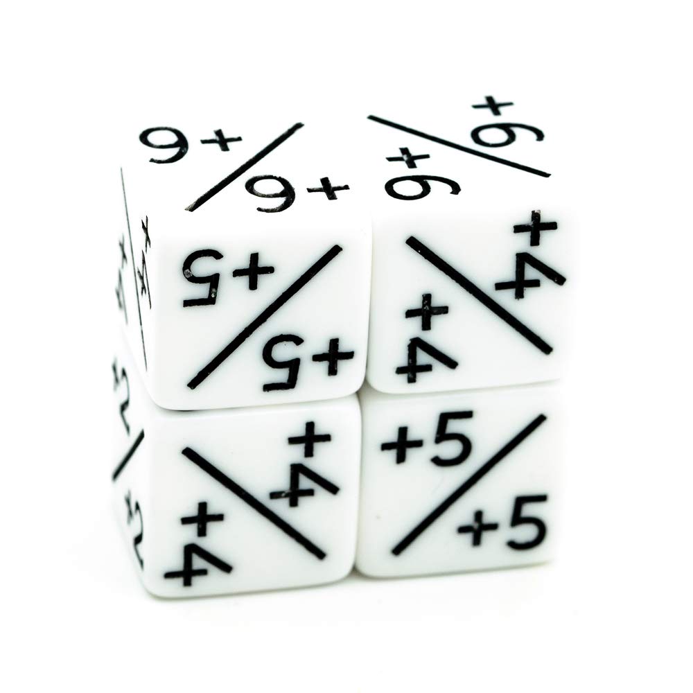 HDdais compact token dice set with bag for travel play