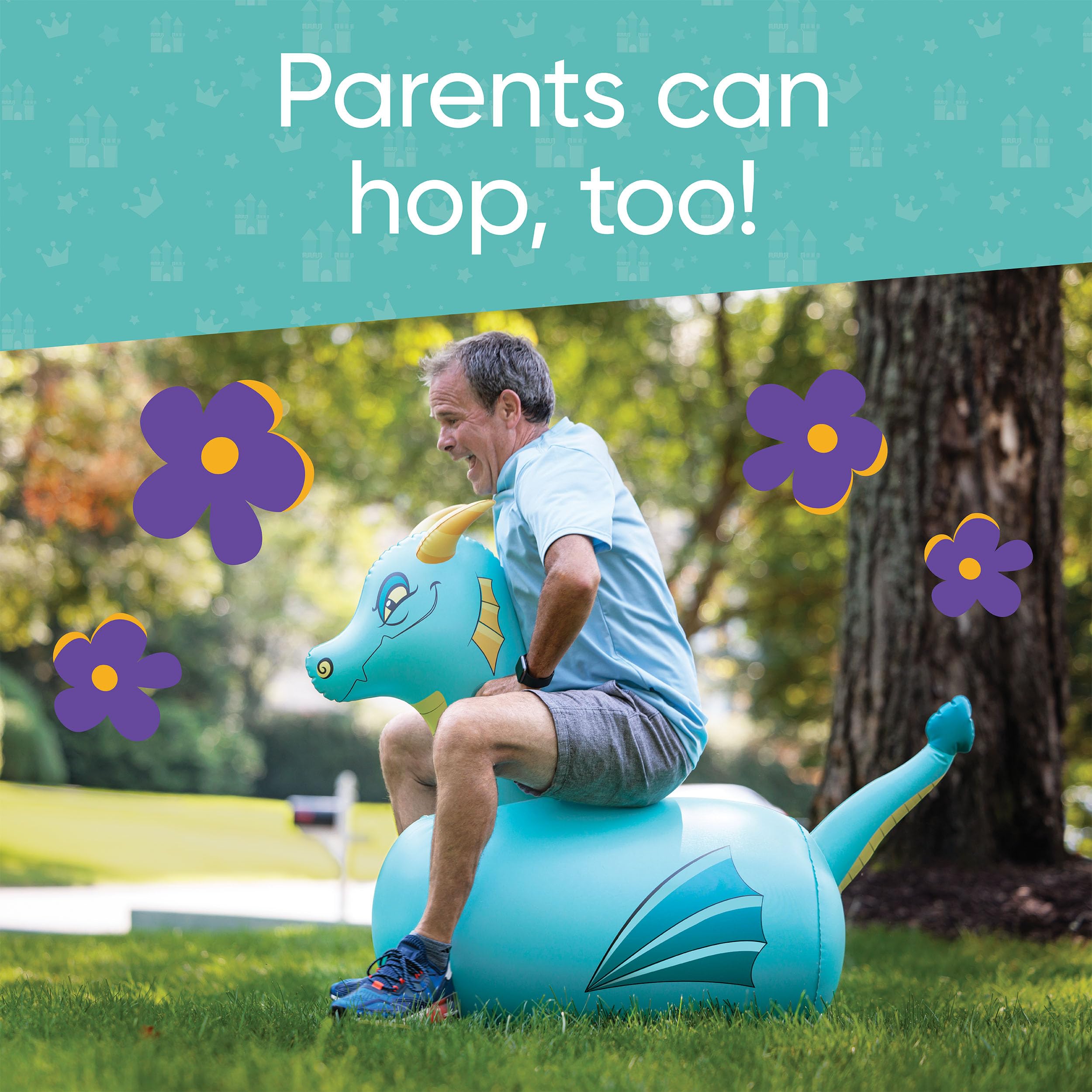 Safe edge design keeps little riders comfortable
