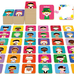 Hebayy memory matching tiles show vibrant patterns to boost early recognition.