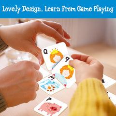 Hebayy Alphabet Memory Game family-gift supports group or solo learning activities.