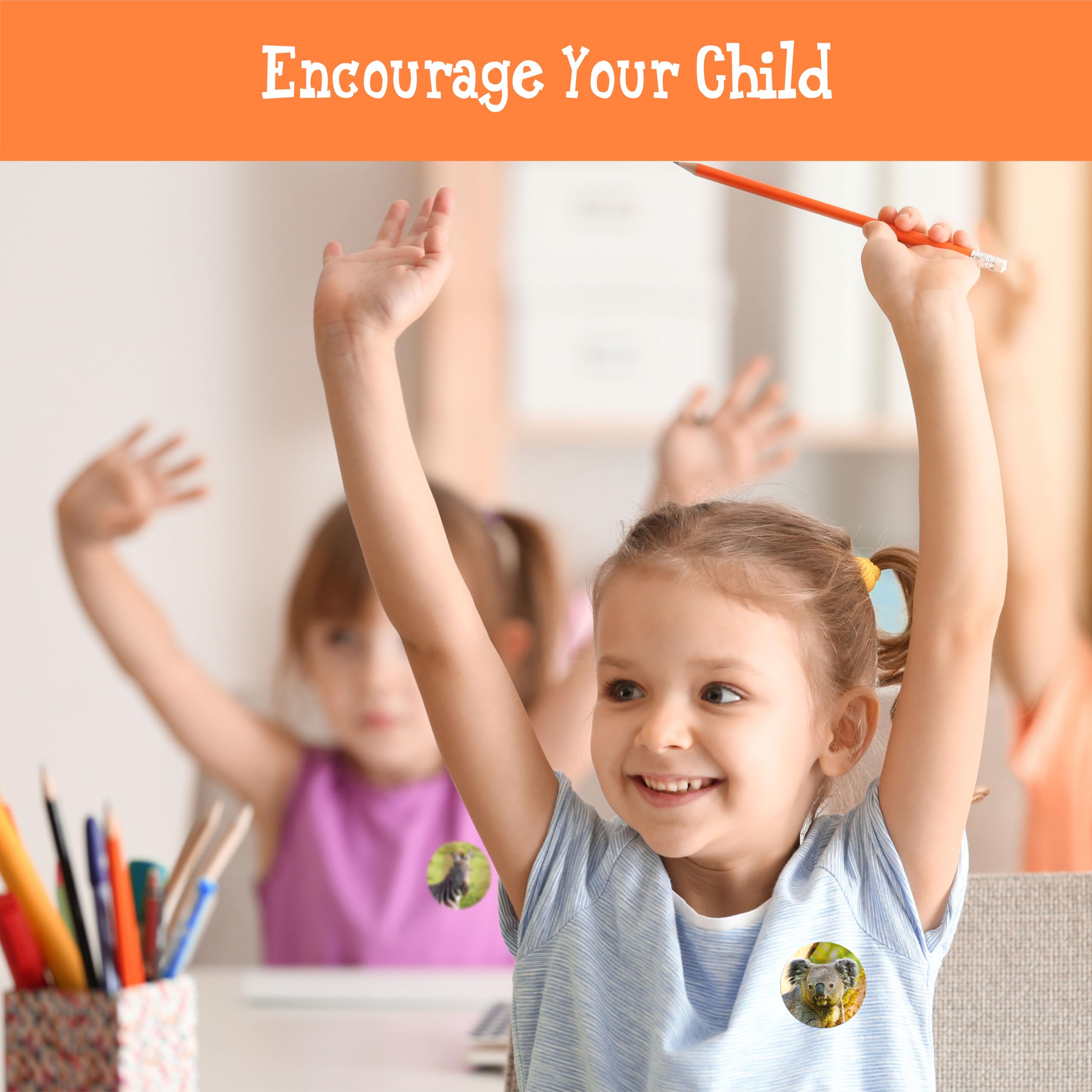Hebayy great for classroom decor and kids' crafts.