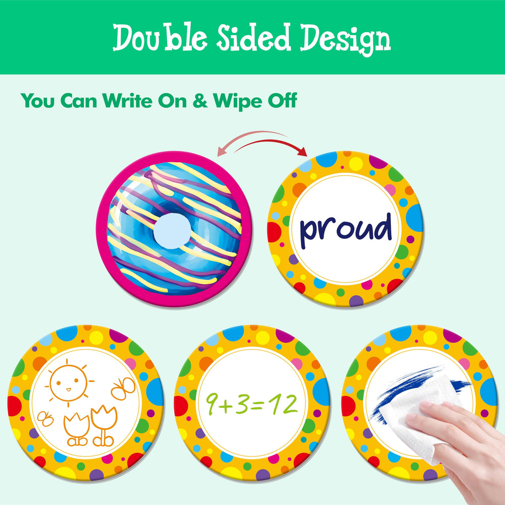 Hebayy donut designs collection featuring 26 cute patterns for recognition