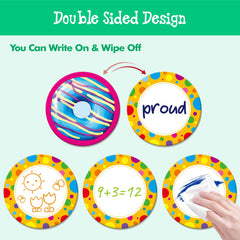 Hebayy donut designs collection featuring 26 cute patterns for recognition