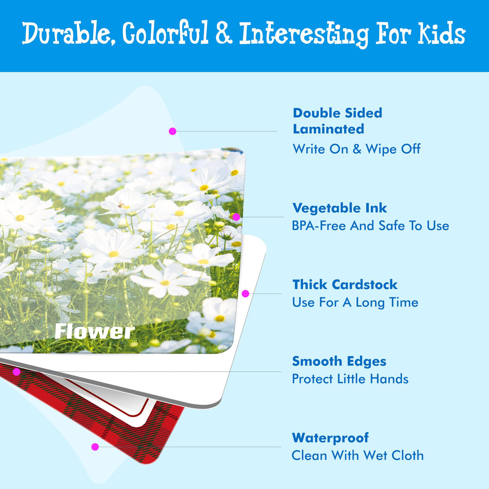 Hebayy double-sided daily items pattern designs for versatile play.