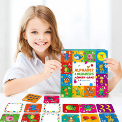 Hebayy memory game kids playing together at a table