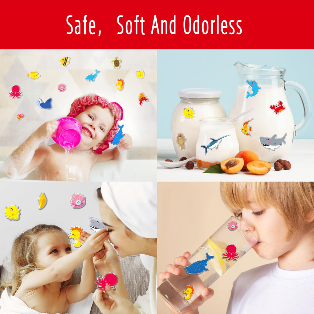 Hebayy stickers on window demonstrate versatile surface use