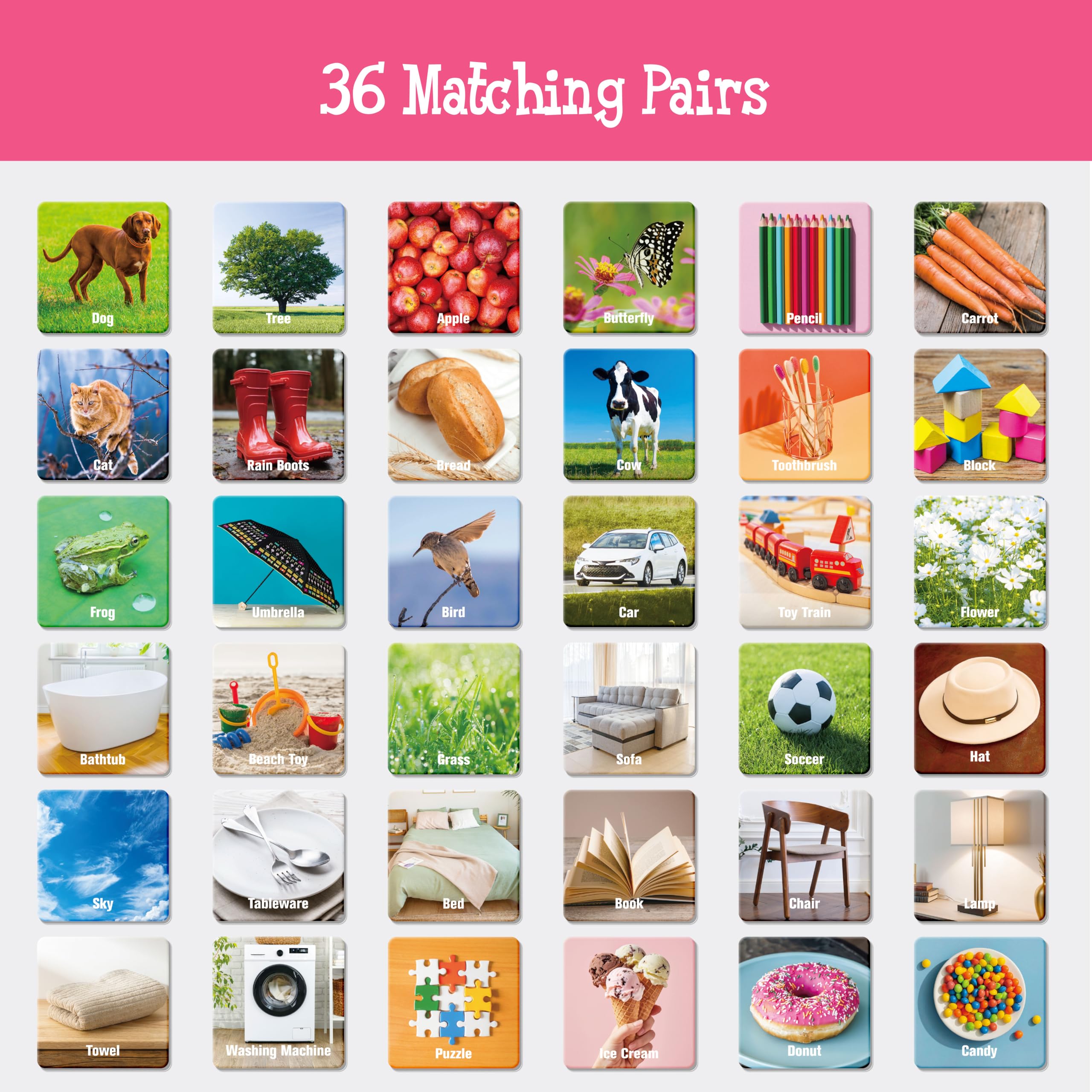 Hebayy thickened cardboard cards with rounded edges for safe handling.