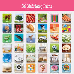 Hebayy thickened cardboard cards with rounded edges for safe handling.