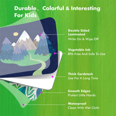 Hebayy camping illustrations teach gear and nature concepts.