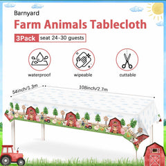 Heboland farm party decor ready-to-use for quick setup