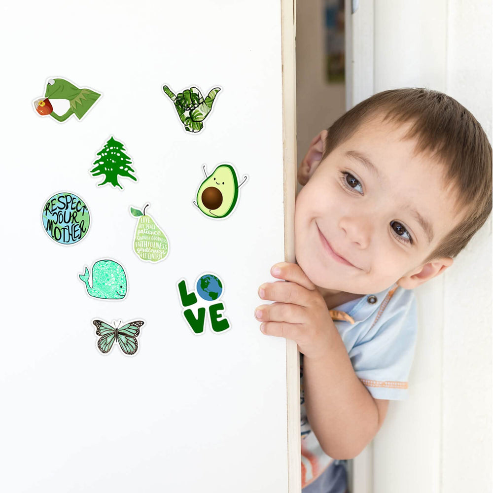 Hebraeos Earth Day gift-pack stickers ideal for eco-conscious gifts and classroom activities