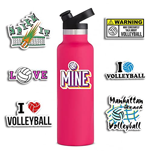 Hebraeos volleyball stickers feature sporty slogans to boost motivation.