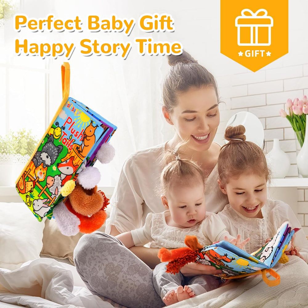 HECCEI baby cloth book makes a thoughtful gift for newborns and toddlers.