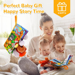 HECCEI baby cloth book makes a thoughtful gift for newborns and toddlers.