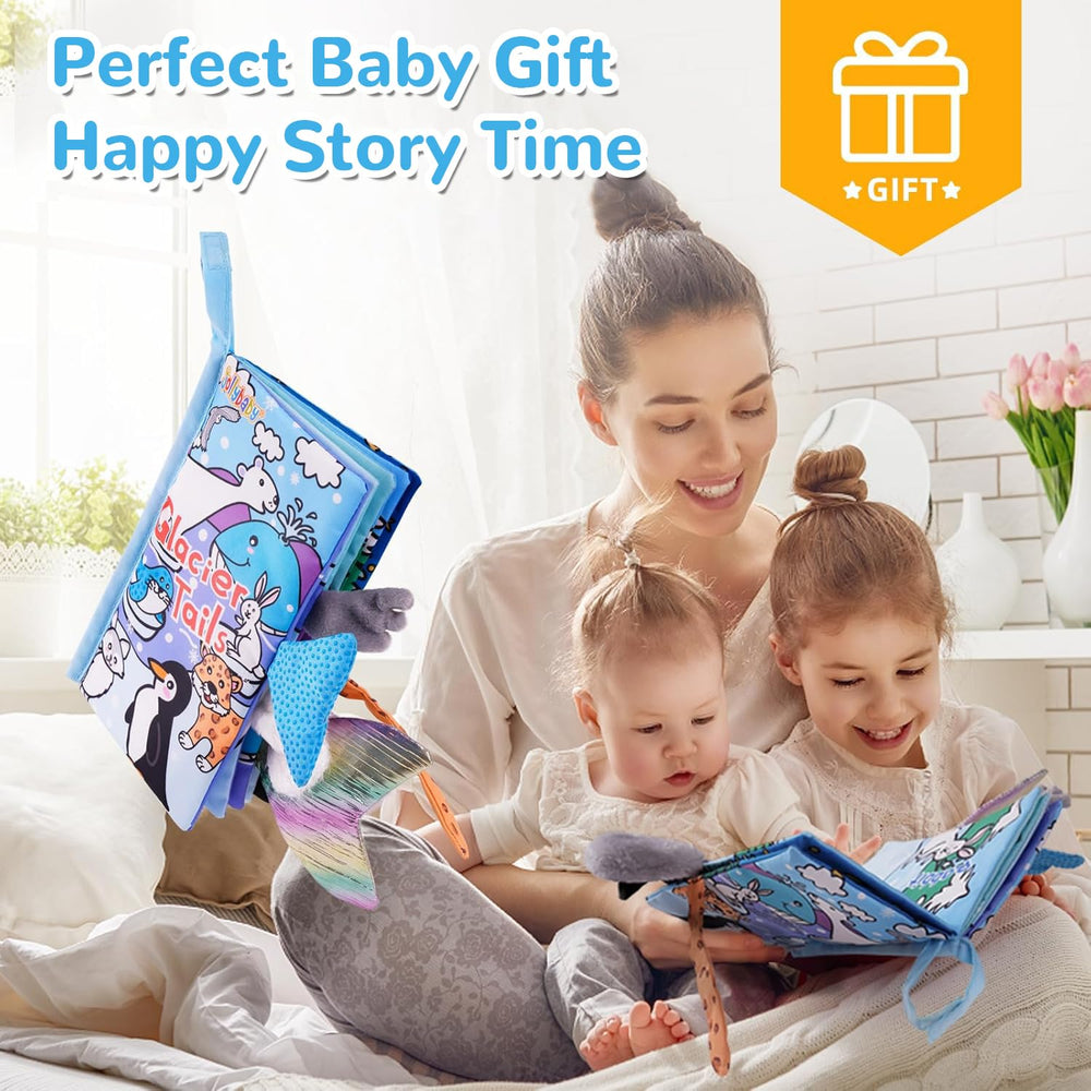 HECCEI gift-ready cloth book suitable for newborns and infants