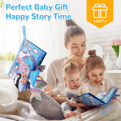 HECCEI gift-ready cloth book suitable for newborns and infants