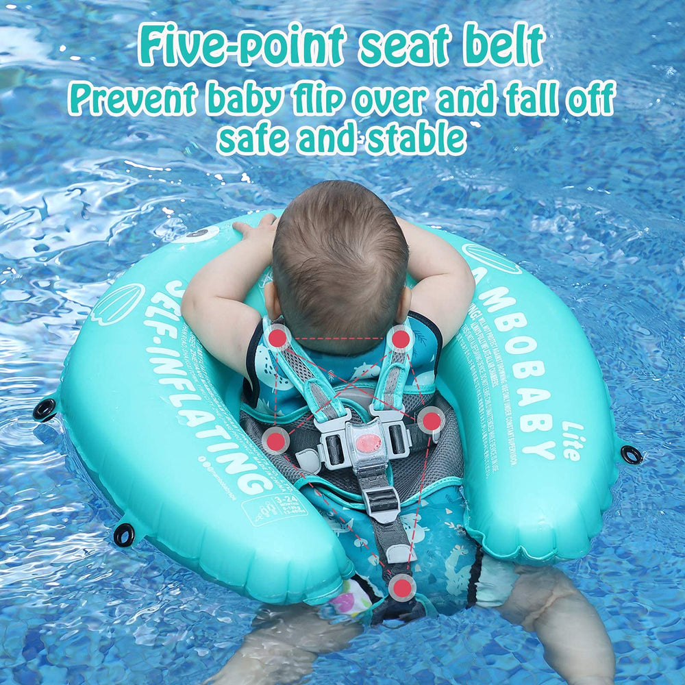 HECCEI Mambobaby adorable design and colors invite kids to enjoy water time.