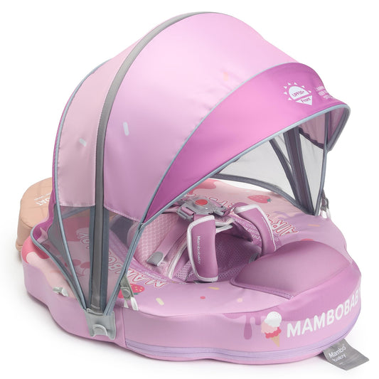 HECCEI Mambobaby Float with tail provides stable 360° support for infant water play