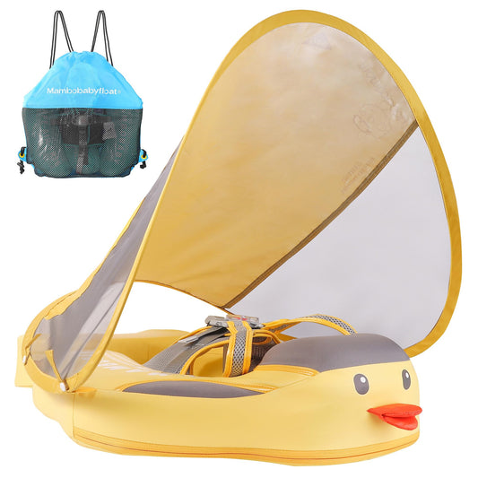 HECCEI Mambobaby Float with tail adds 360° protection for secure balance.
