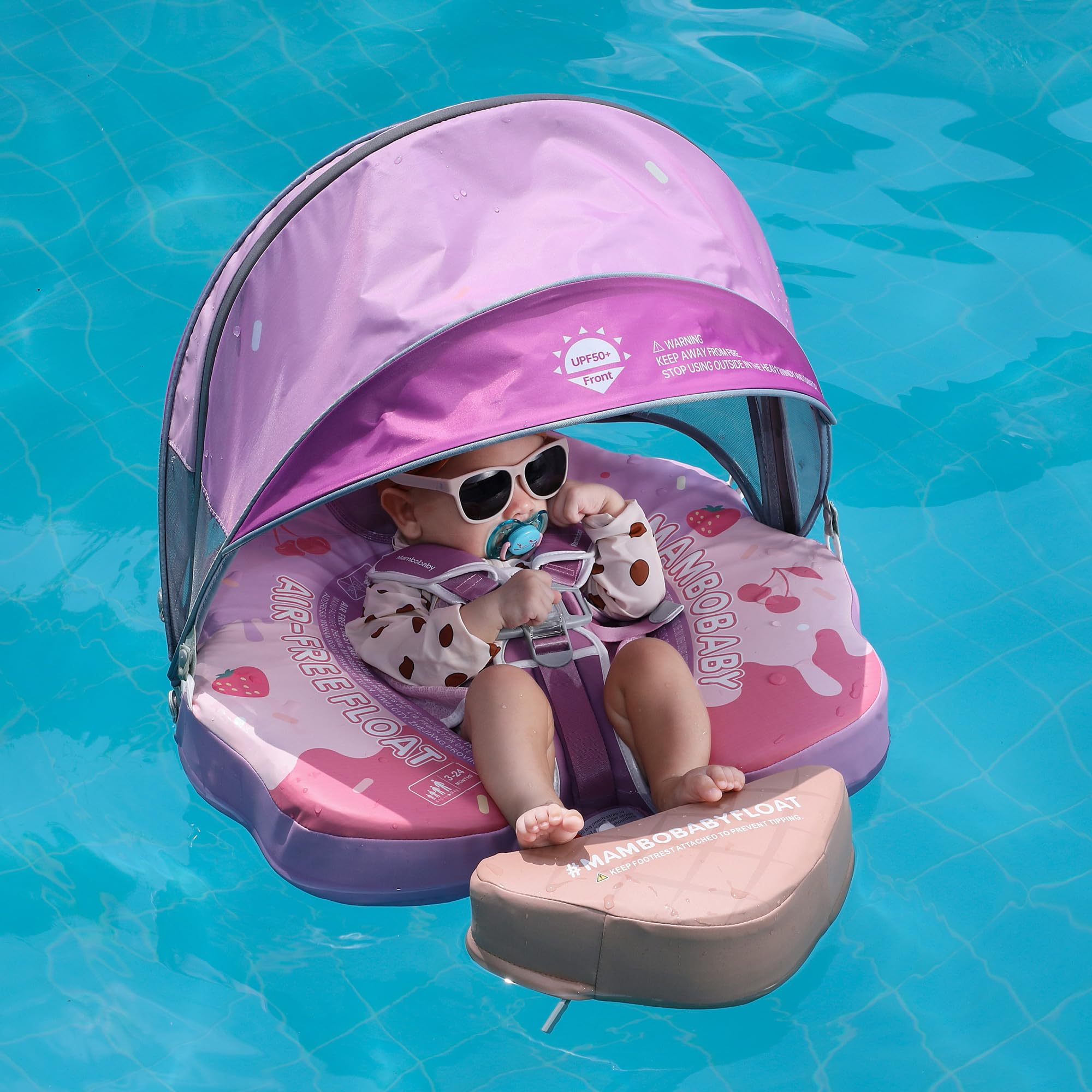 HECCEI Mambobaby Float adjustable back buckle fits most infants comfortably