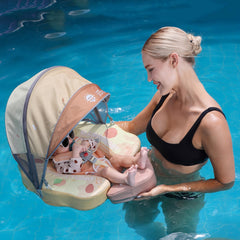 Adjustable back buckle to fit different infant sizes securely.