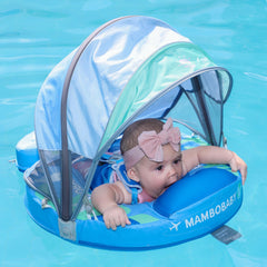 HECCEI Mambobaby float backstroke mode for ages 3–6 months.