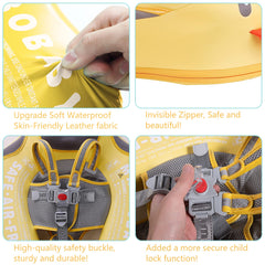 HECCEI Mambobaby Float backstroke mode supports early swimming with a relaxed position.