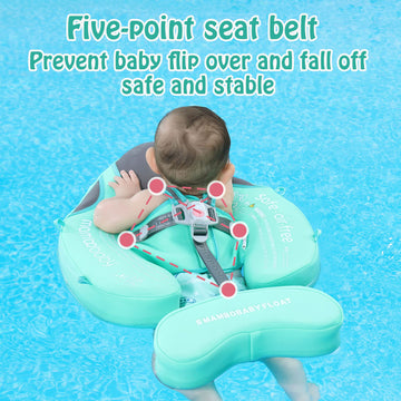 Breaststroke mode on HECCEI Mambobaby Float suits 3 to 24 month olds