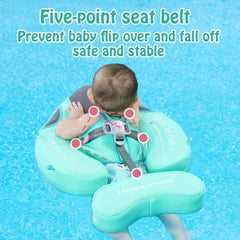 Breaststroke mode on HECCEI Mambobaby Float suits 3 to 24 month olds