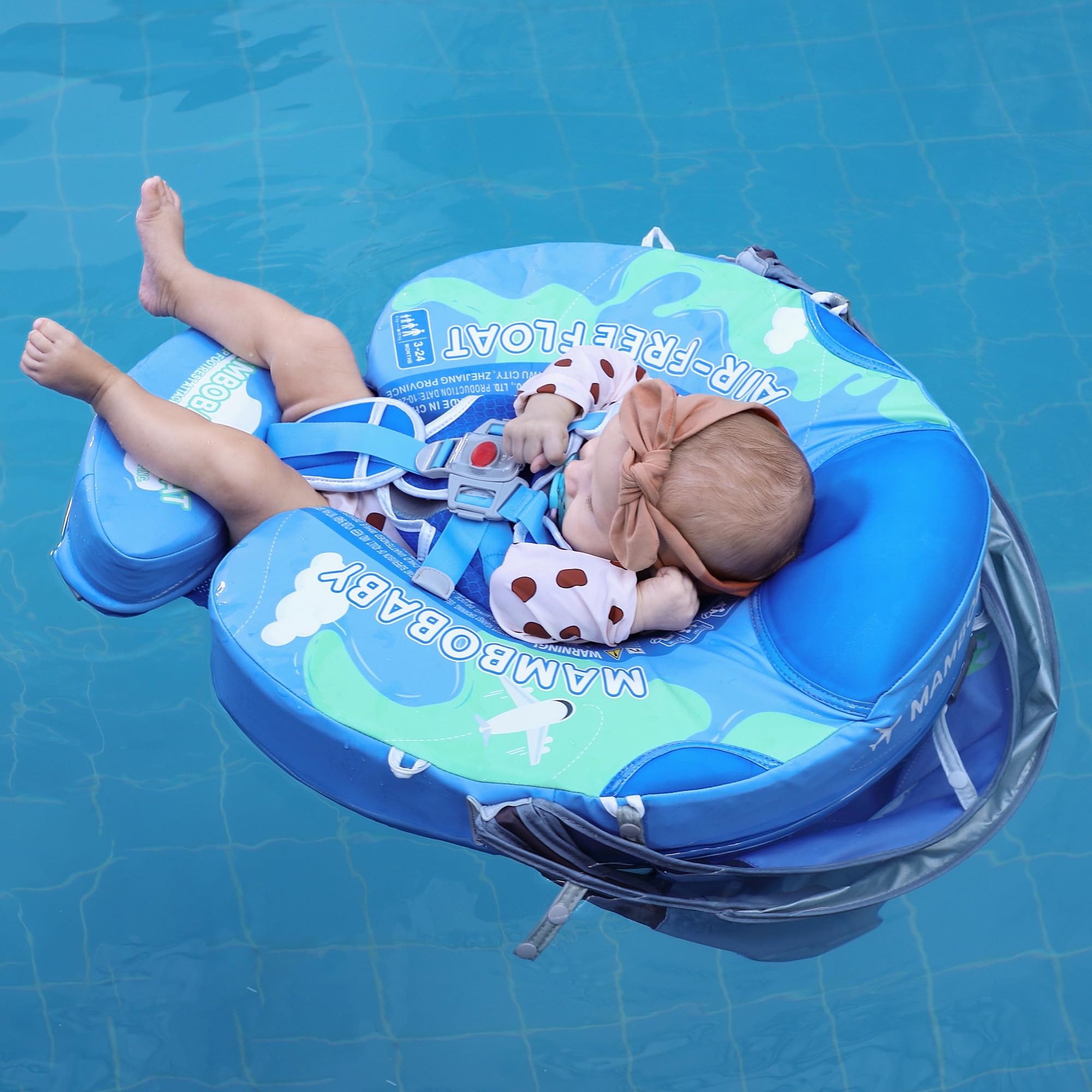 HECCEI Mambobaby float use in pool, tub, or sea.