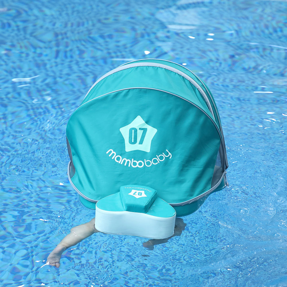 HECCEI Mambobaby float UPF 50+ coating protects skin during sun
