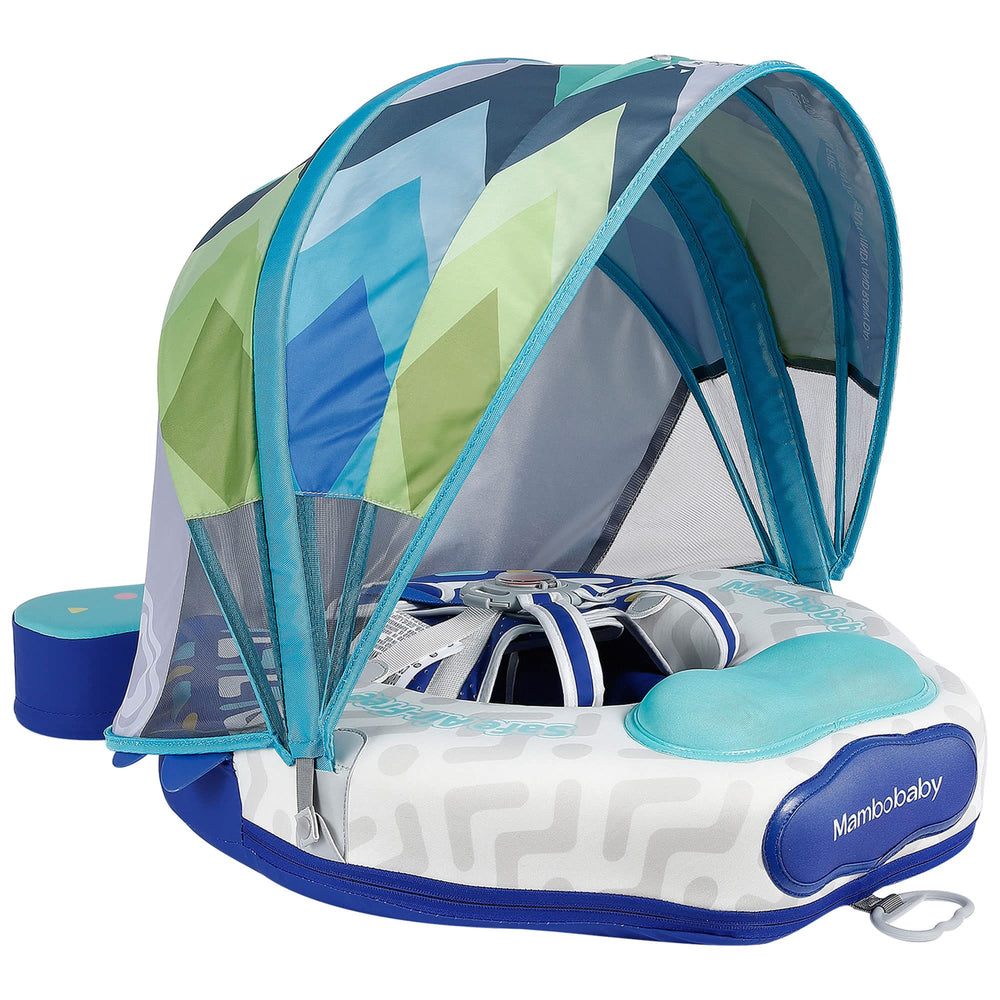 HECCEI Mambobaby Float with upgrade tail boosts stability for infant water play.