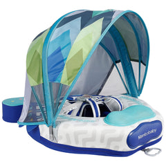 HECCEI Mambobaby Float with upgrade tail boosts stability for infant water play.