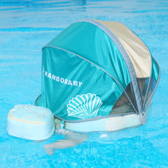 Versatile water play float suitable for pools, tubs, and beaches under supervision.