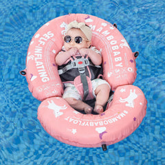 Self-inflating feel of HECCEI Mambobaby floating bed demonstrating quick setup