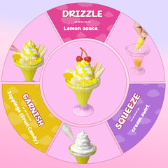 HECKLES non-edible safety labeling—clear distinction from real food for safe play