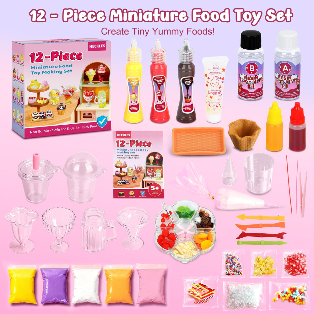HECKLES play kitchen fit 1.5-2 inch miniatures—sized for common toy kitchens