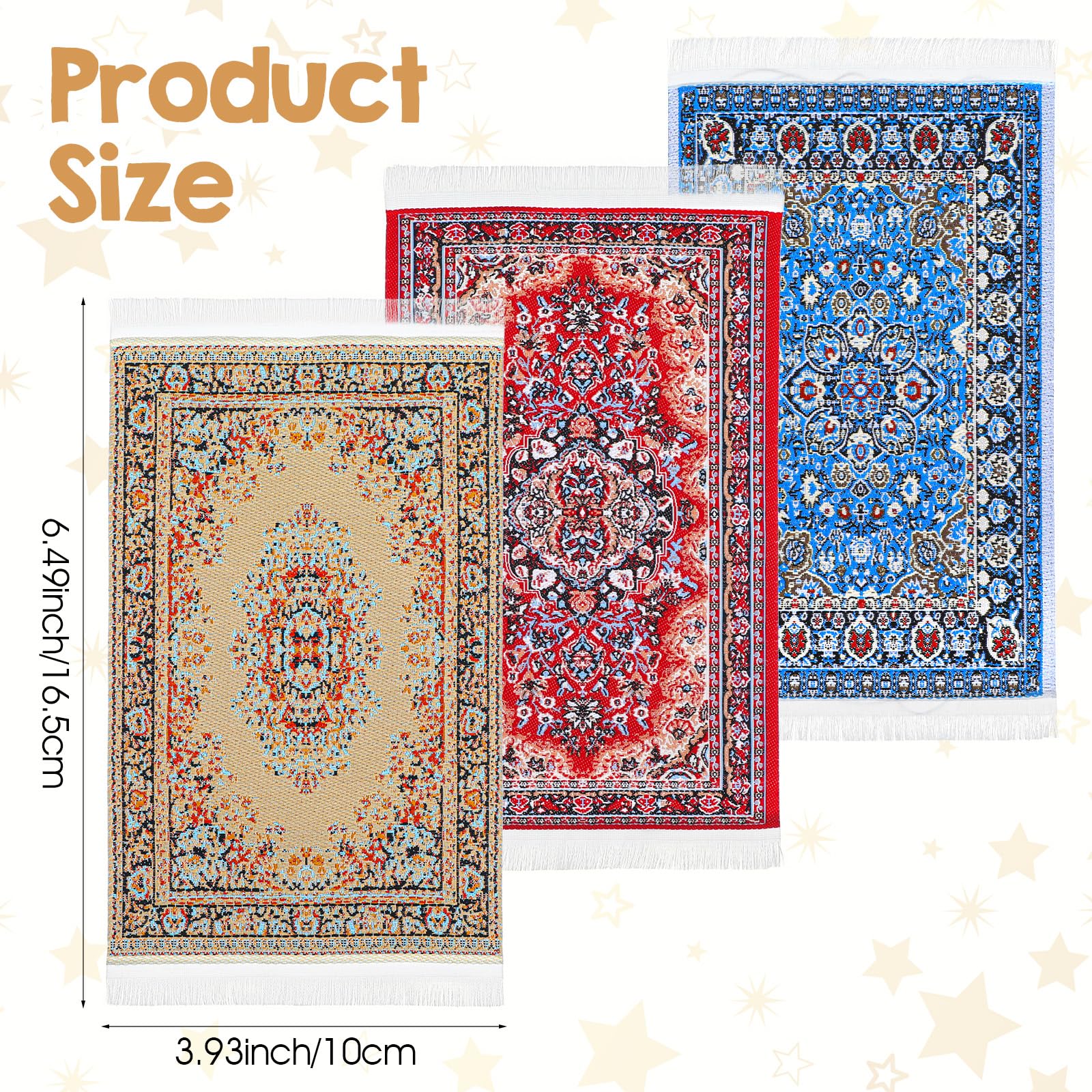 Heclia dollhouse rug red floral, enhances classic parlor settings with warm accents.
