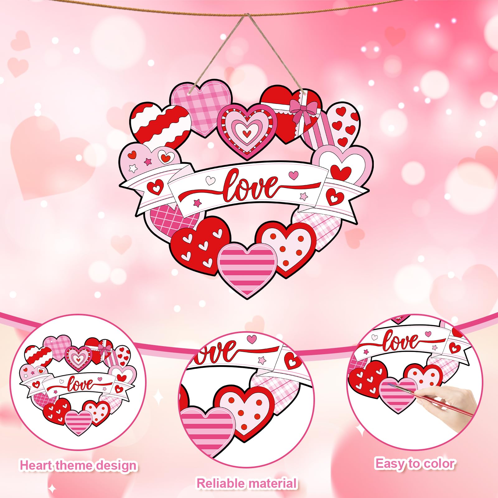 Hedeey DIY craft materials offer sturdy, non-toxic cards ideal for safe crafting.