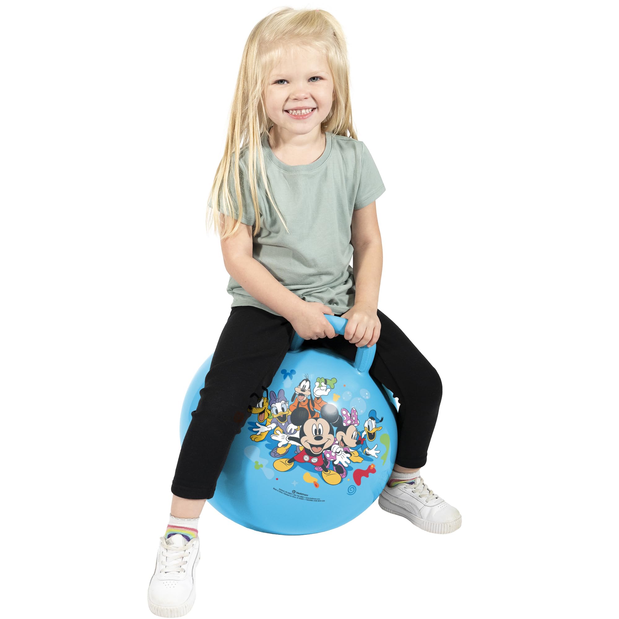 Hedstrom Mickey Mouse hopper ball indoor and outdoor play sessions