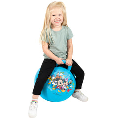 Hedstrom Mickey Mouse hopper ball indoor and outdoor play sessions