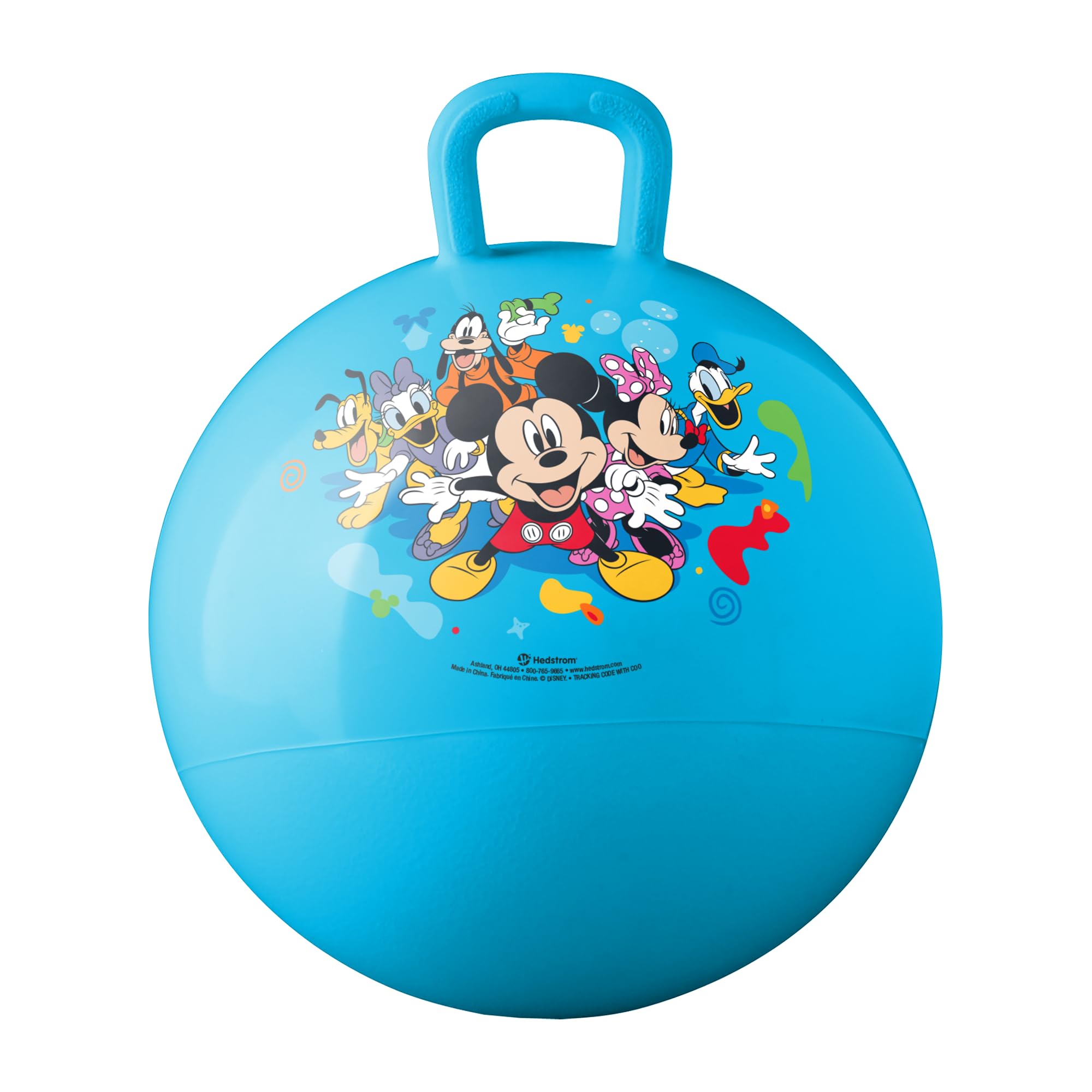 Hedstrom Hopper Ball with Mickey Mouse design for kids, 15-inch, great for active play