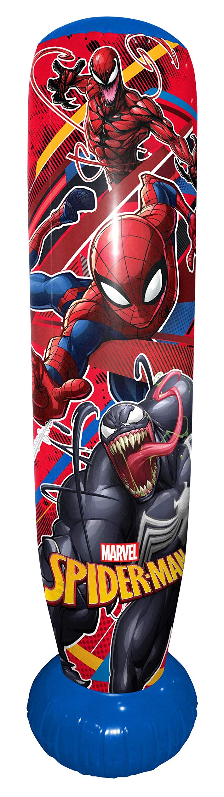 Hedstrom Marvel Spider-Man 60-inch bop bag ready for active play.