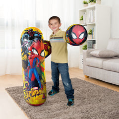 Hedstrom Spider-Man bop bag made with durable vinyl for lasting play.