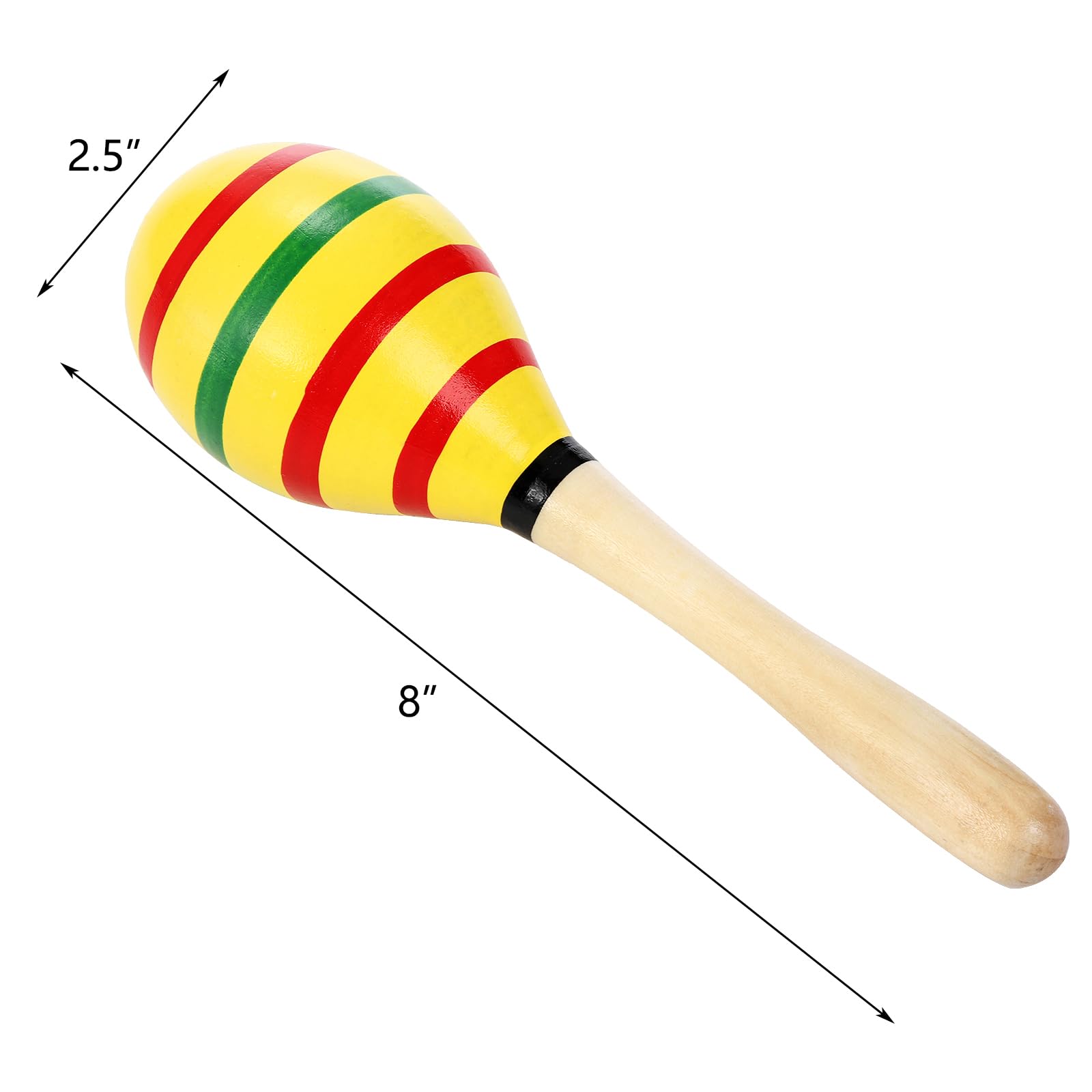 Hedume wooden maracas close-up noisemaker illustration for lively events.