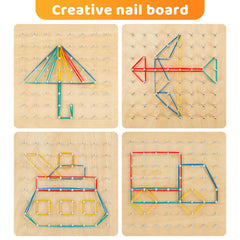 HEELWIRE pattern cards showing shapes to spark pattern recognition.